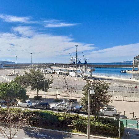 Spacieux Et Lumineux Appartement Vue Mer Joliette Marsilya Dış mekan fotoğraf